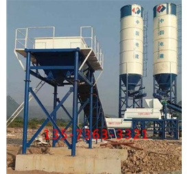 WDJ800二次搅拌（叠加式）水稳站中国电建邢台工地1